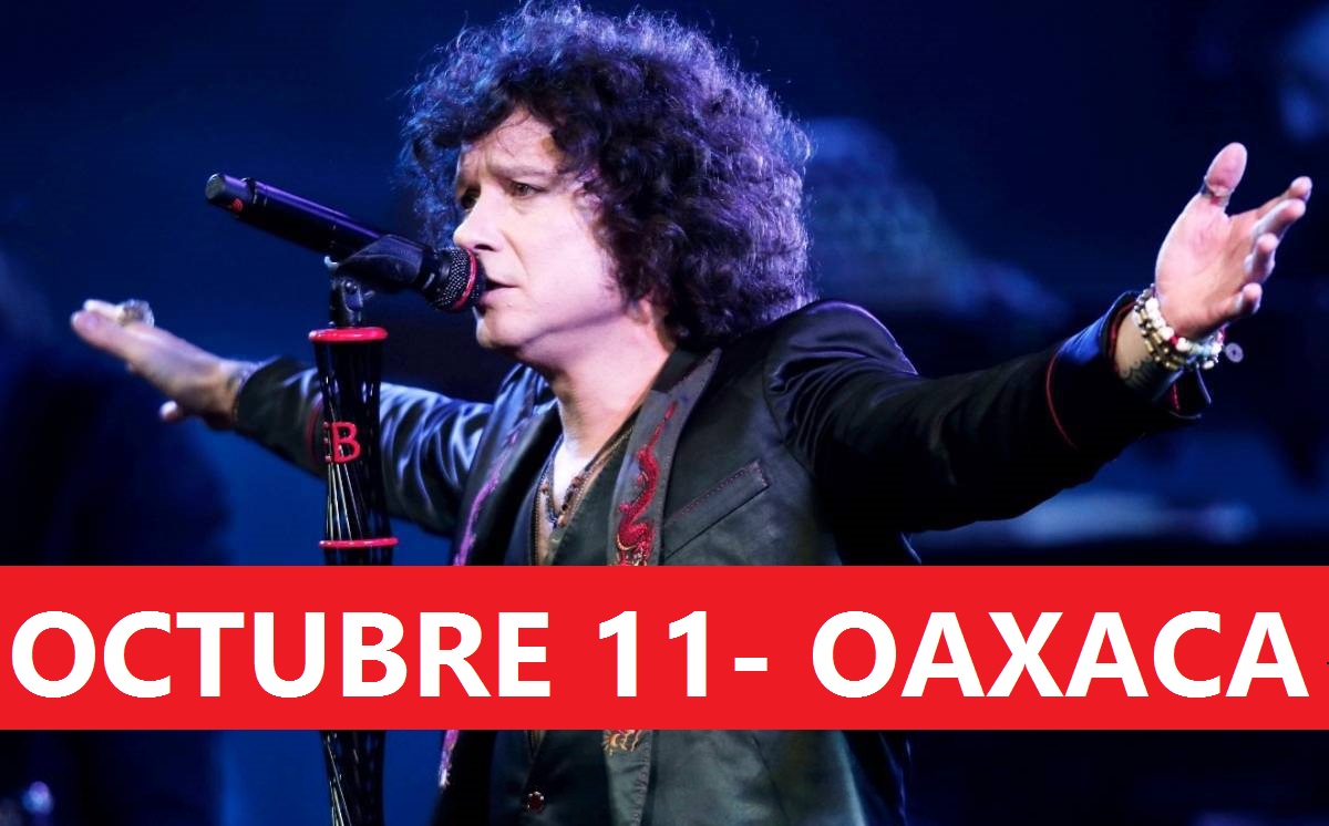 11 De Octubre, Enrique Bunbury en Oaxaca Auditorio Guelaguetza Plana