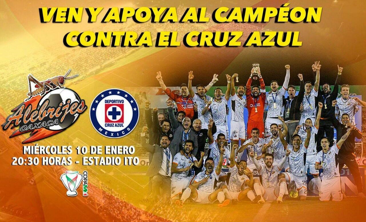 Alebrijes lanza Promoción Combo ante Cruz Azul y Correcaminos Plana